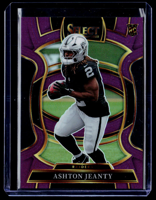 2025 Panini Select #4 Ashton Jeanty Purple Prizm #/75