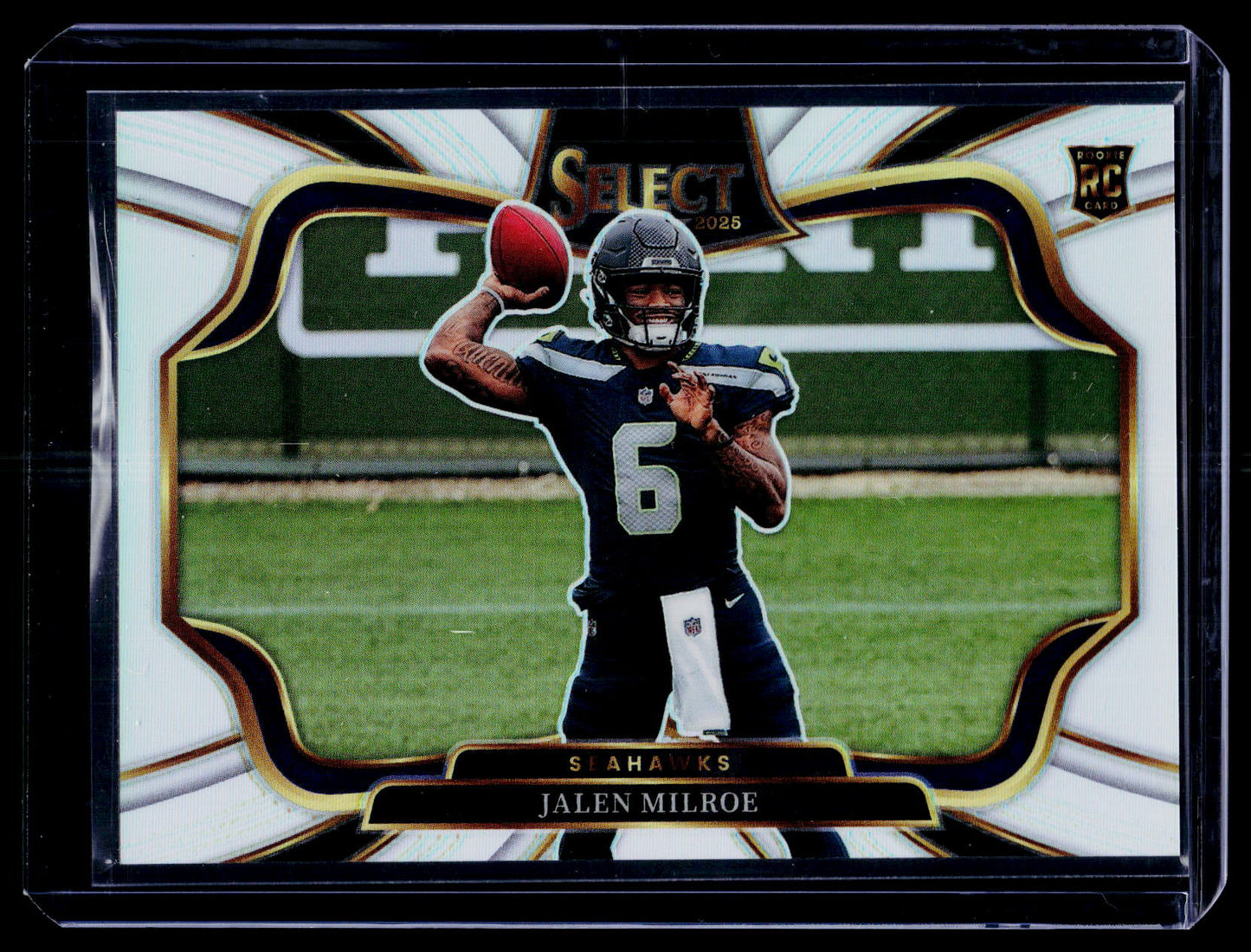 2025 Panini Select #414 Jalen Milroe Silver Prizm