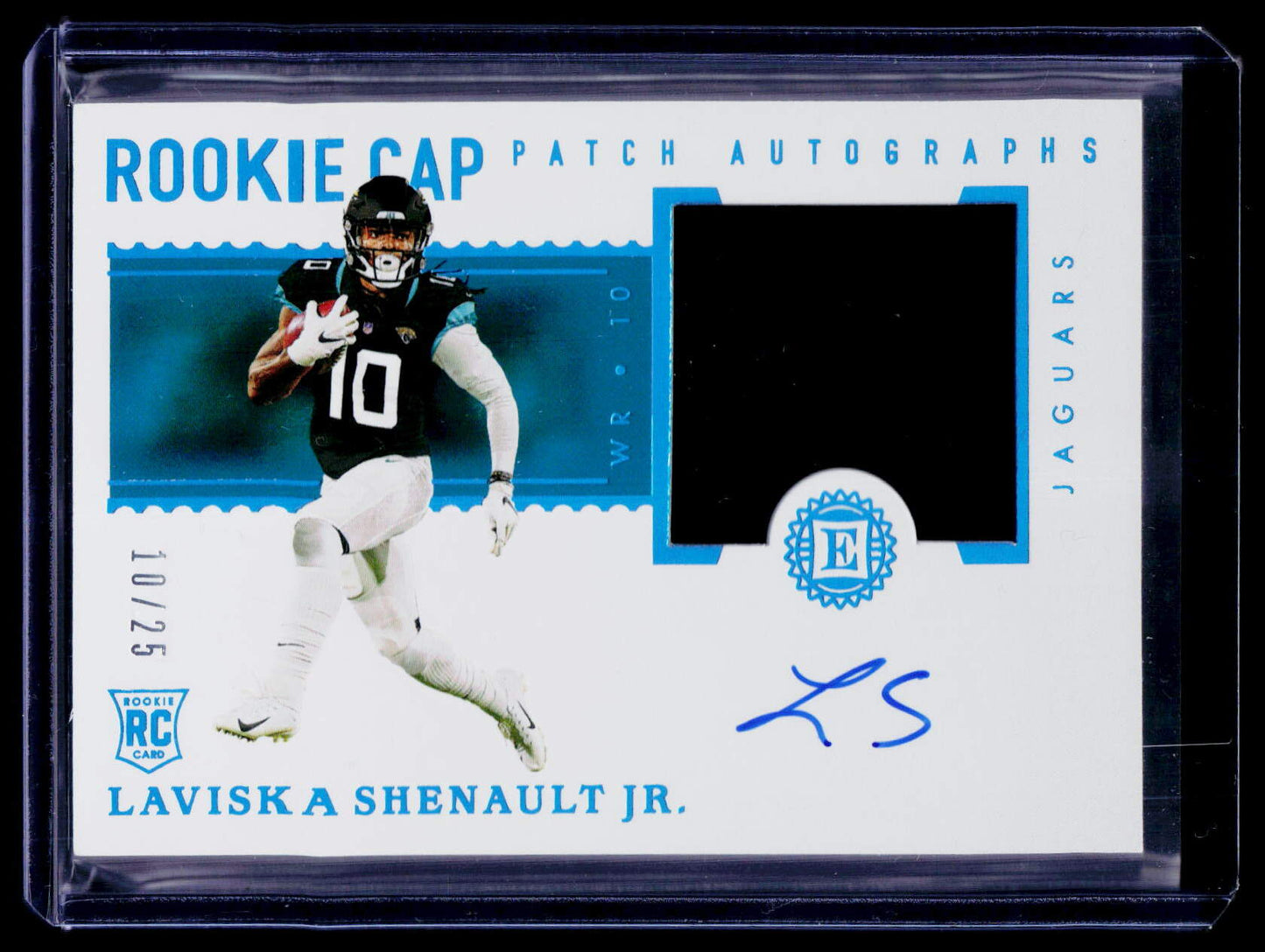 2020 Panini Encased #119 Laviska Shenault Jr. Sapphire #/25