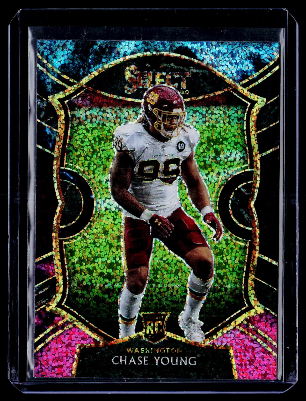 2020 Panini Select #64 Chase Young Cosmic