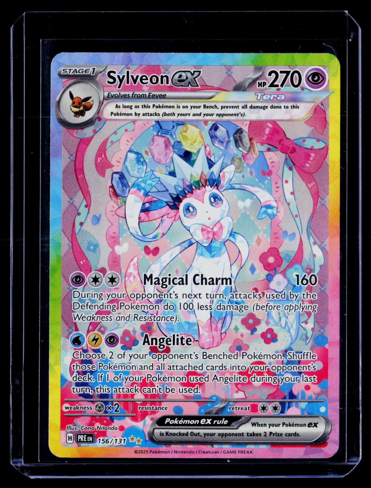 SV: Prismatic Evolutions #156/131 Sylveon ex