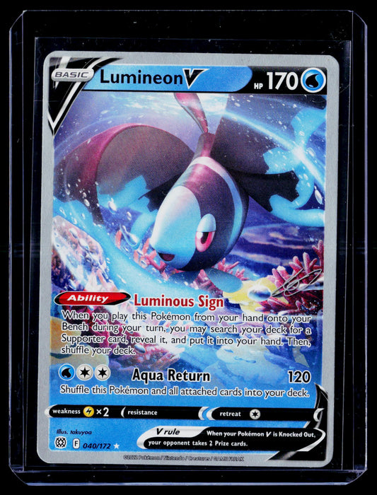 Prize Pack Series Cards #040/172 Lumineon V