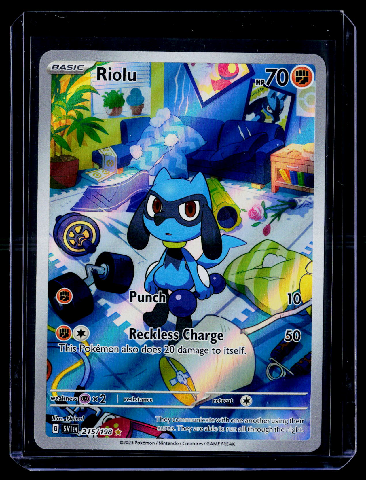 SV01: Scarlet & Violet Base Set #215/198 Riolu