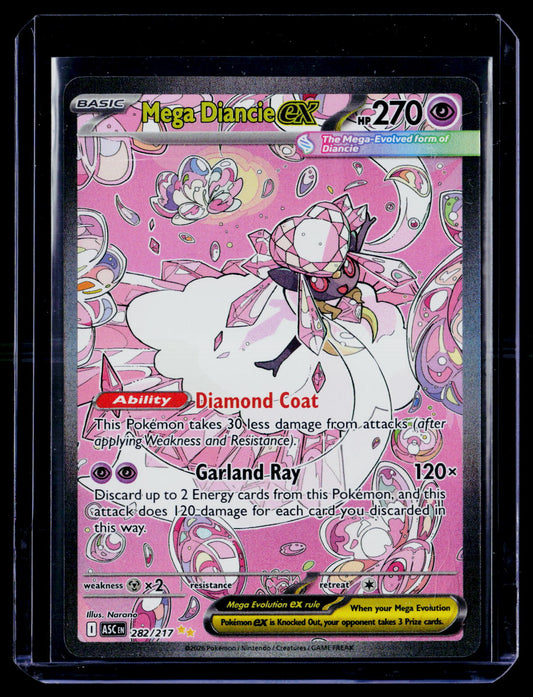 ME: Ascended Heroes #282/217 Mega Diancie ex