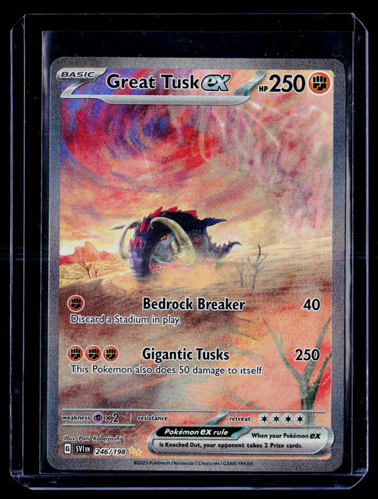 SV01: Scarlet & Violet Base Set #246/198 Great Tusk ex