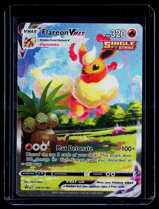SWSH: Sword & Shield Promo Cards #SWSH180 Flareon VMAX