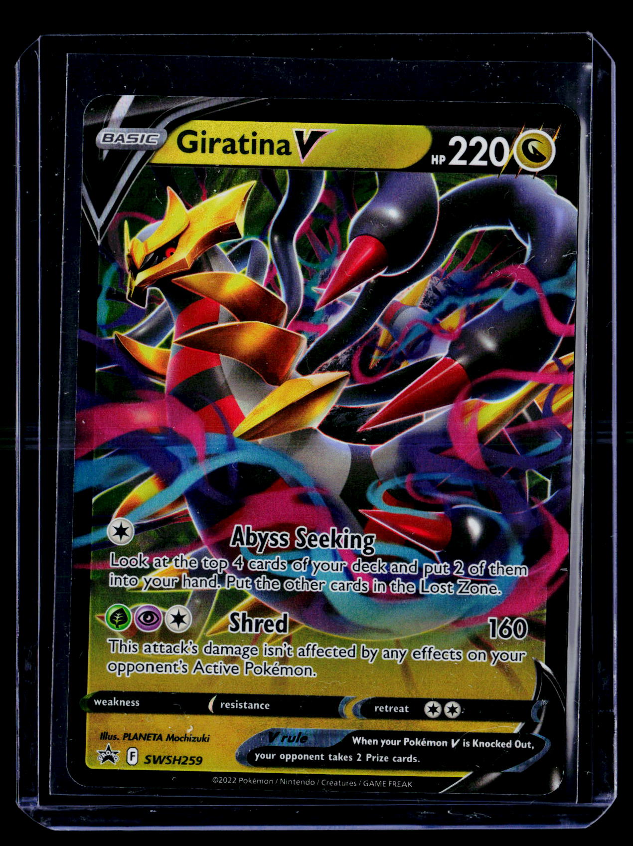 SWSH: Sword & Shield Promo Cards #SWSH259 Giratina V