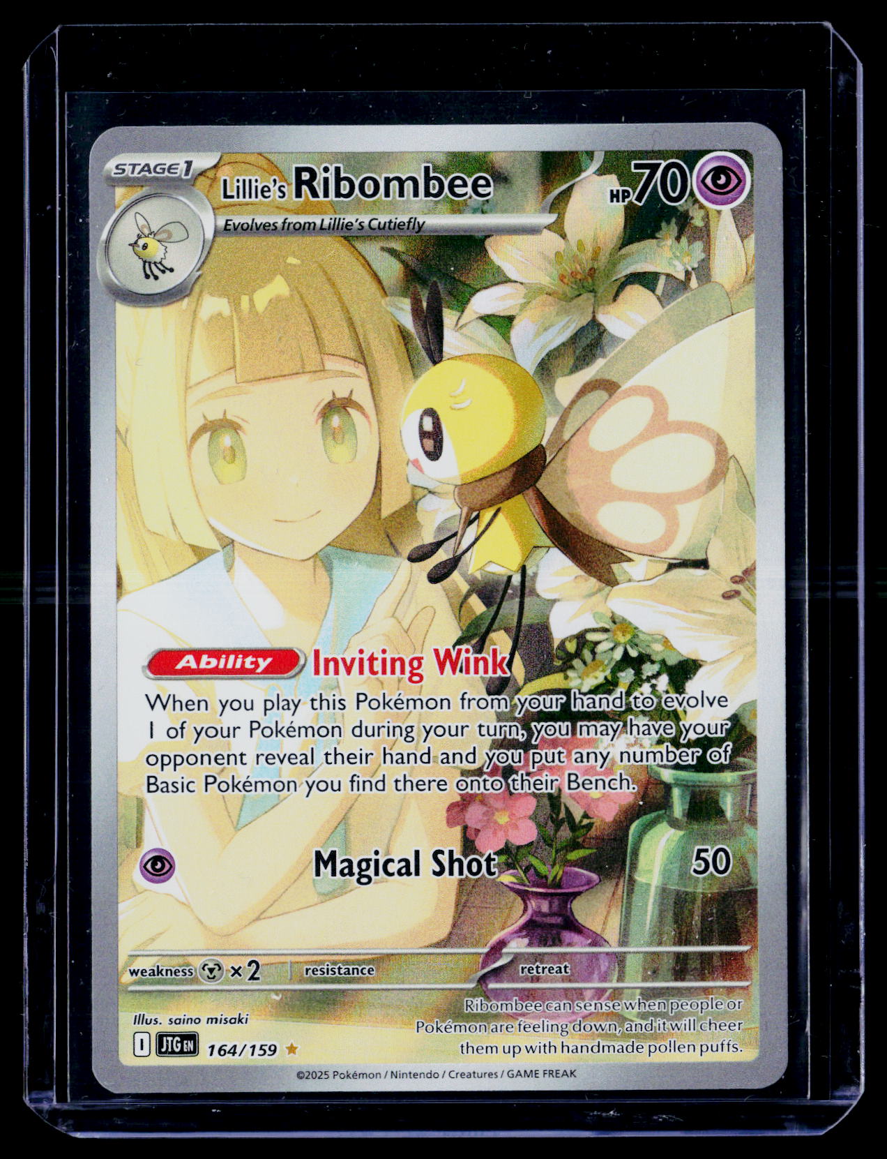 SV09: Journey Together #164/159 Lillie's Ribombee