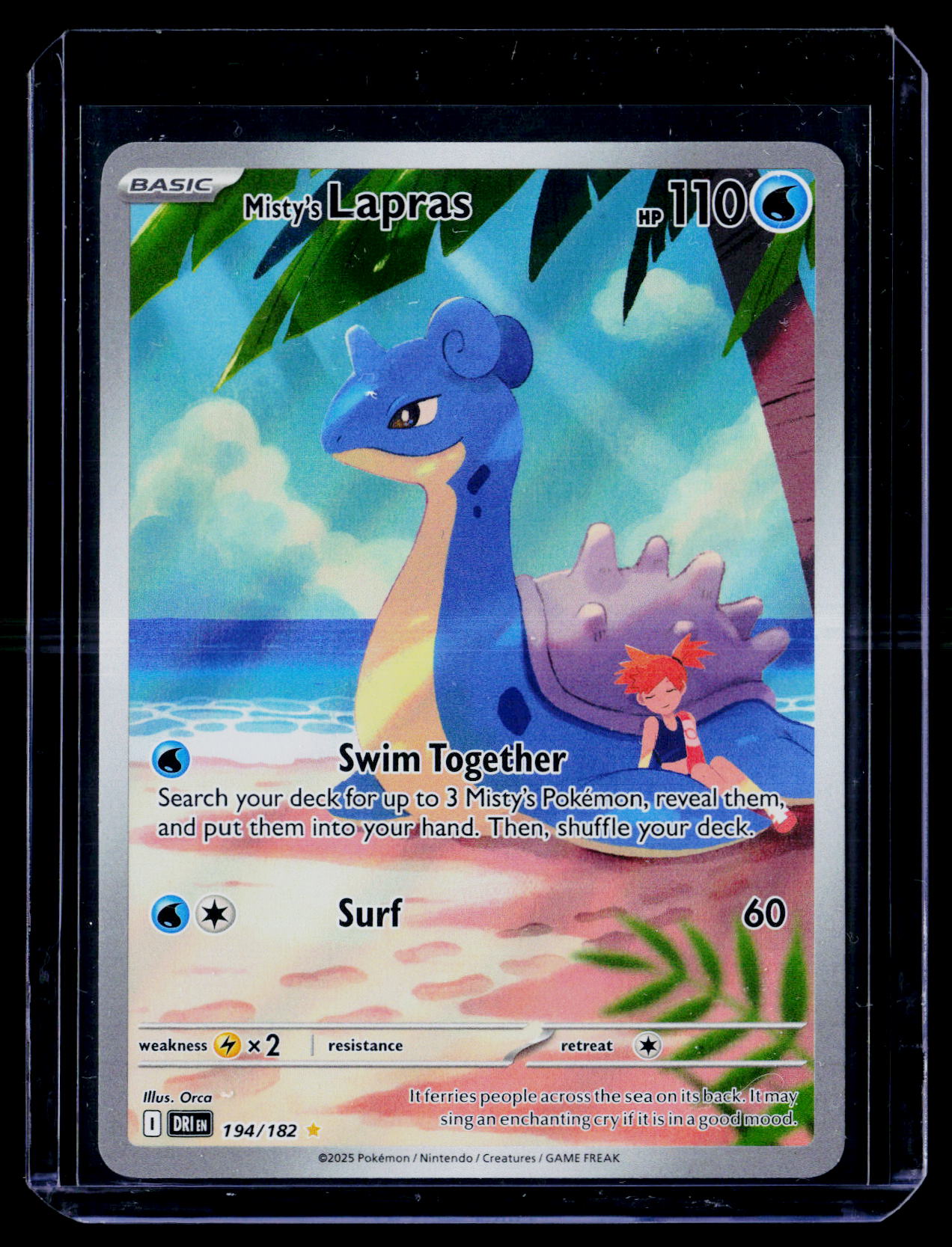 SV10: Destined Rivals #194/182 Misty's Lapras