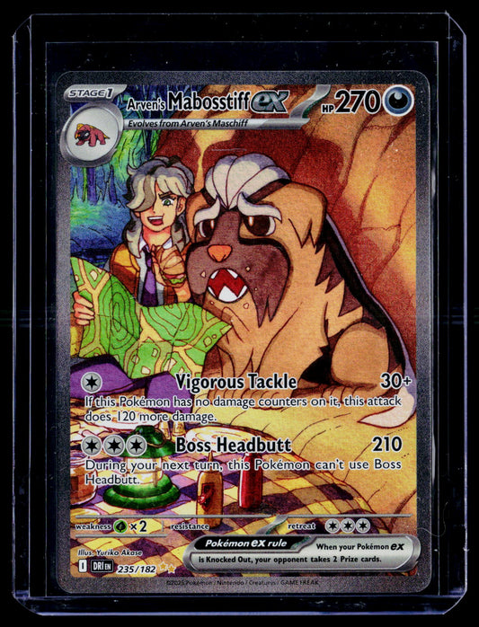SV10: Destined Rivals #235/182 Arven's Mabosstiff ex
