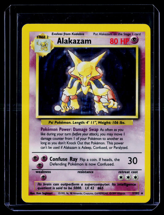 Base Set #001/102 Alakazam