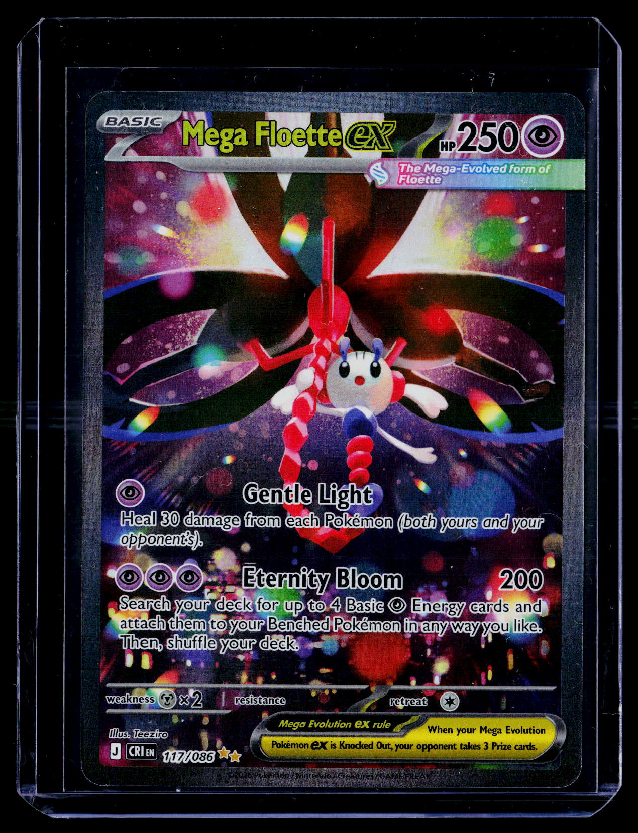 ME04: Chaos Rising #117/086 Mega Floette ex