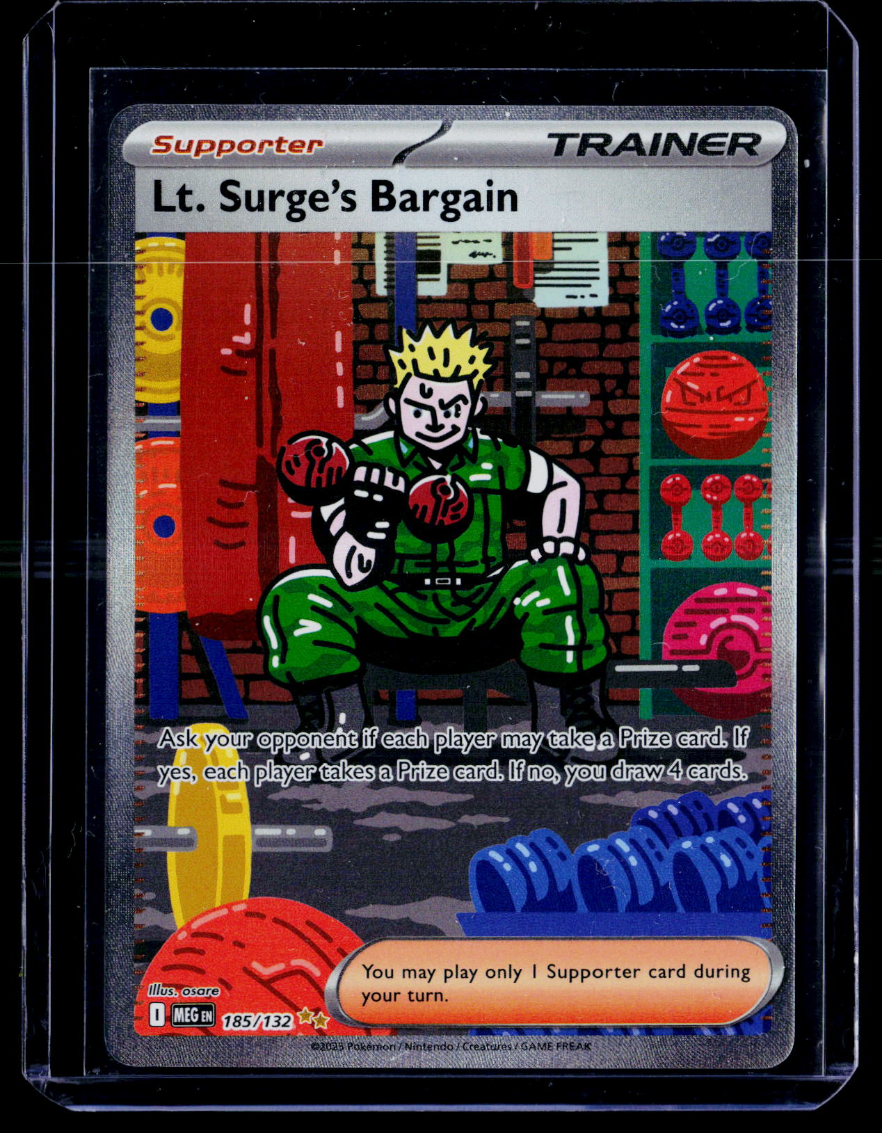 ME01: Mega Evolution #185/132 Lt. Surge's Bargain