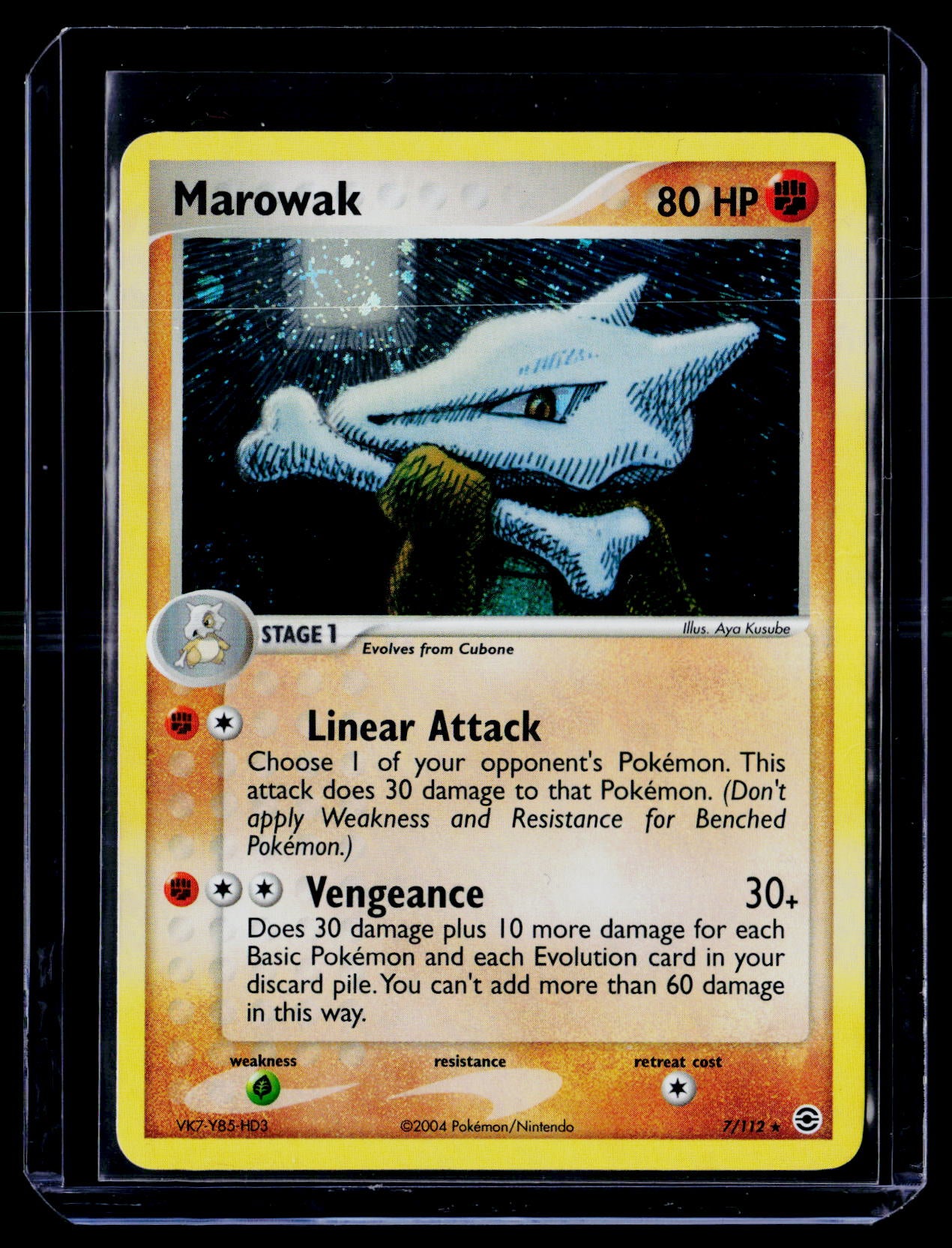 FireRed & LeafGreen #7/112 Marowak