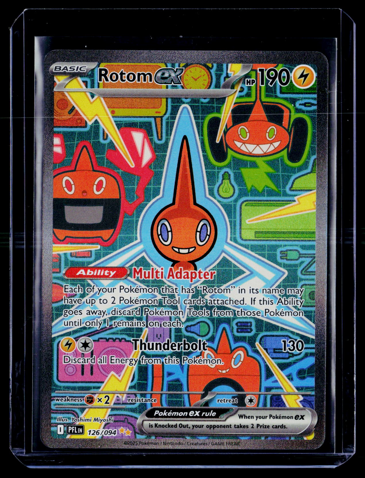 ME02: Phantasmal Flames #126/094 Rotom ex