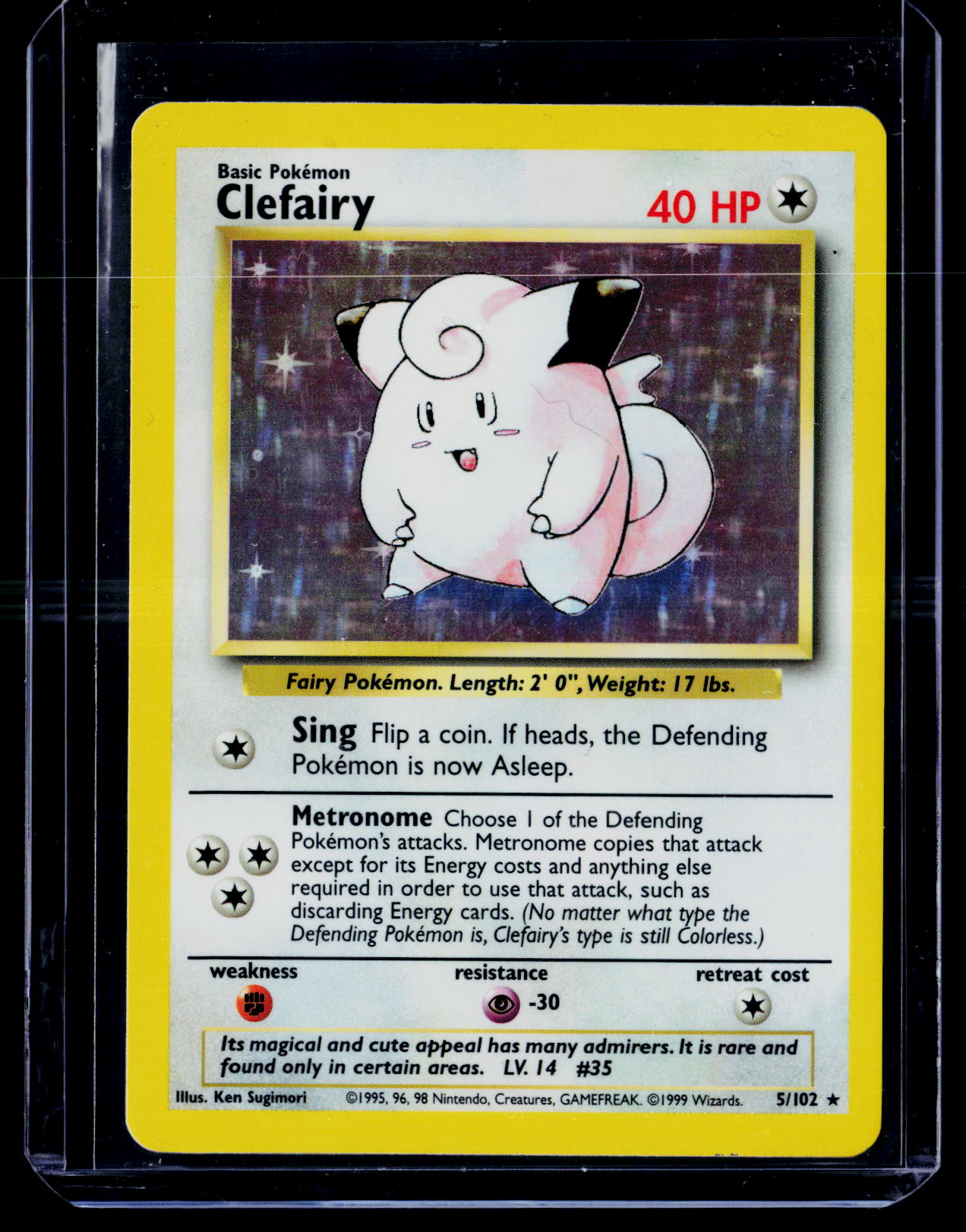 Base Set #005/102 Clefairy