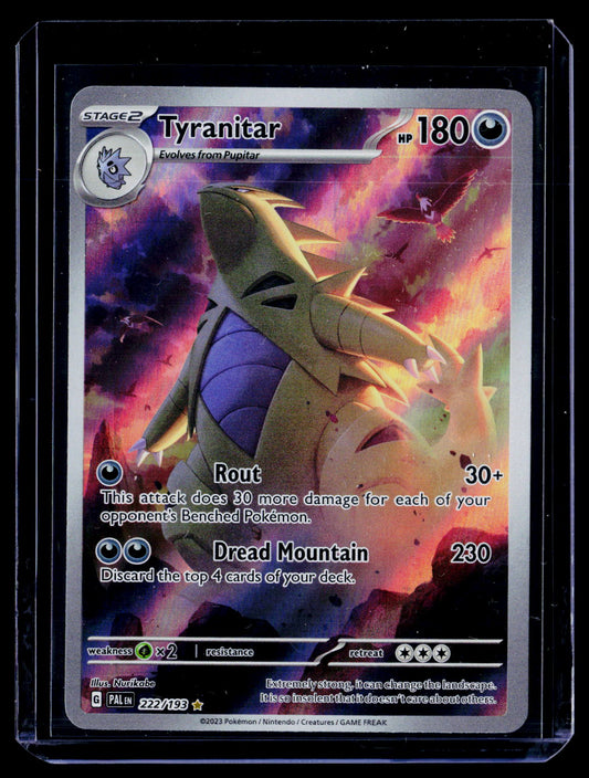 SV02: Paldea Evolved #222/193 Tyranitar