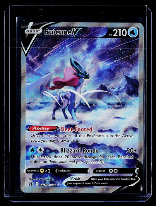 SWSH: Crown Zenith: Galarian Gallery #GG38/GG70 Suicune V