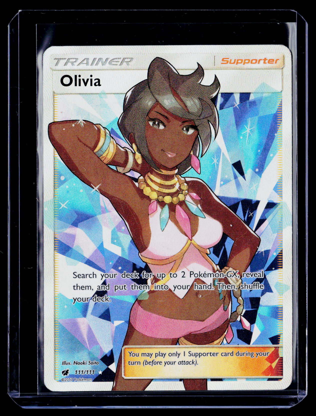 SM - Crimson Invasion #111/111 Olivia (Full Art)