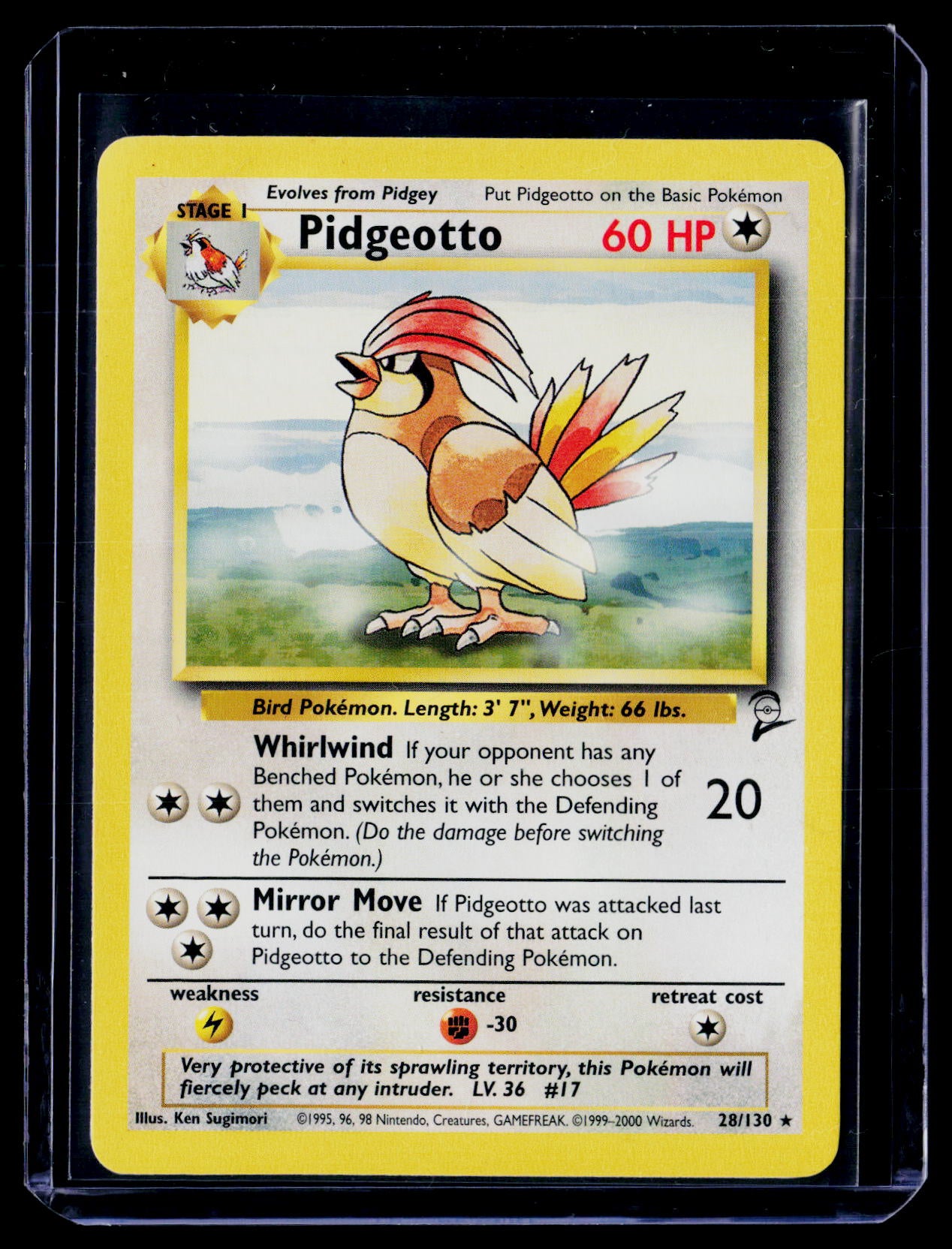 Base Set 2 #028/130 Pidgeotto