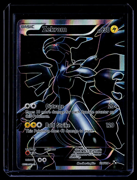 Black and White #114/114 Zekrom (114 Full Art)