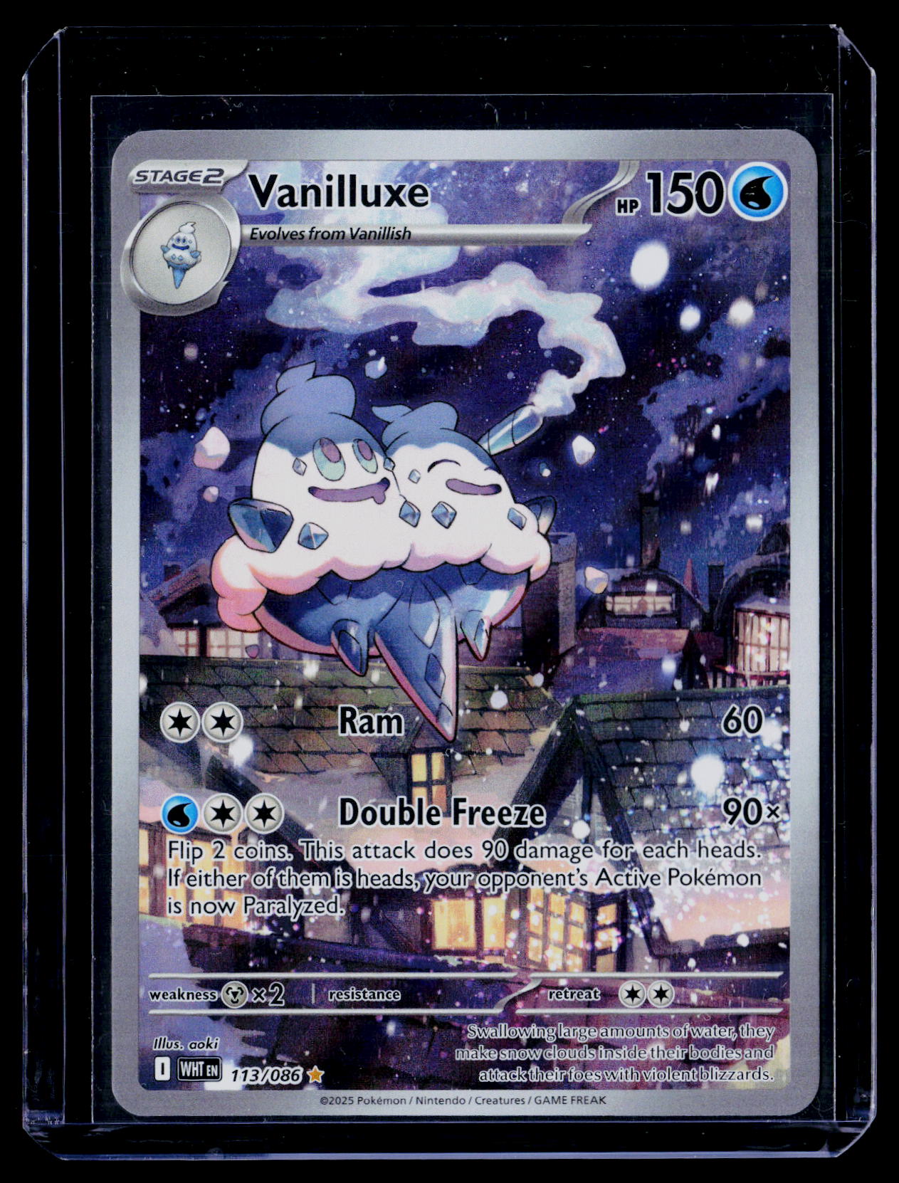 SV: White Flare #113/086 Vanilluxe