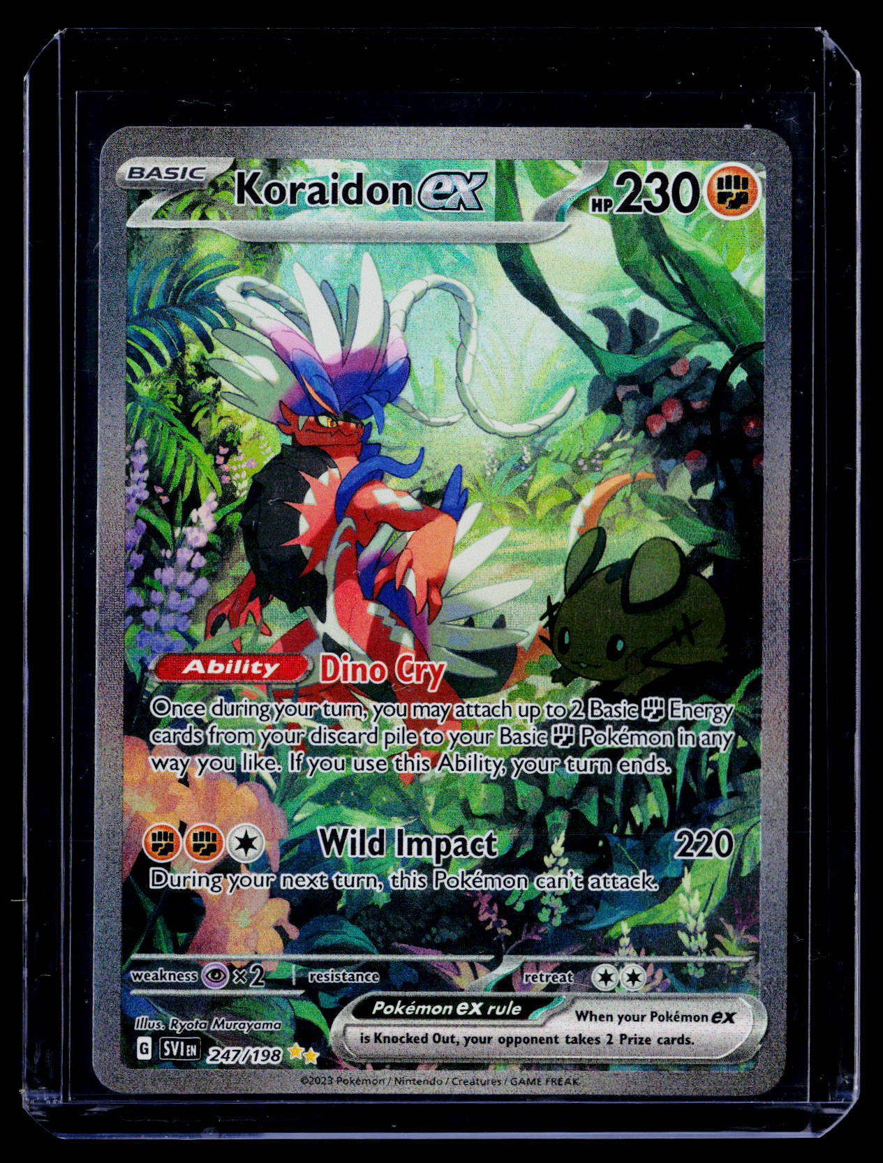 SV01: Scarlet & Violet Base Set #247/198 Koraidon ex