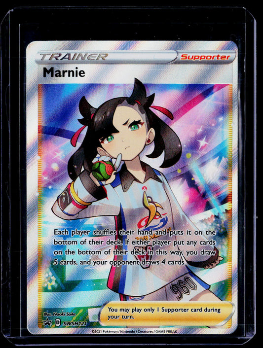 SWSH: Sword & Shield Promo Cards #SWSH121 Marnie