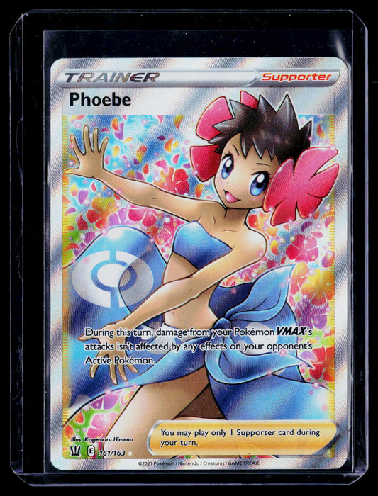 SWSH05: Battle Styles #161/163 Phoebe (Full Art)