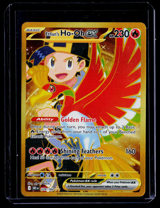 SV10: Destined Rivals #239/182 Ethan's Ho-Oh ex
