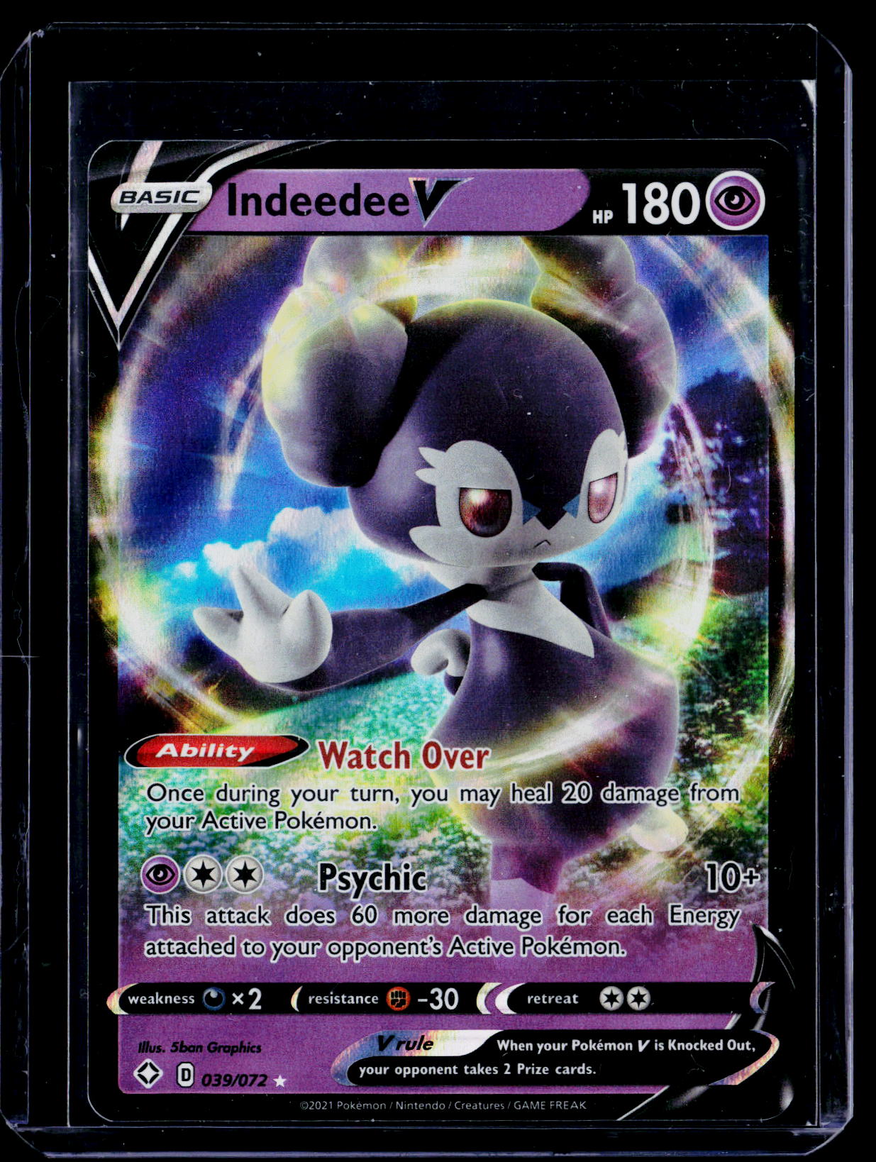 Shining Fates #039/072 Indeedee V