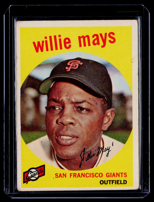 1959 Topps #50 Willie Mays