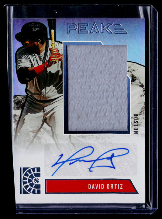 2022 Panini Capstone #PMS-DO David Ortiz Peak Material Signatures