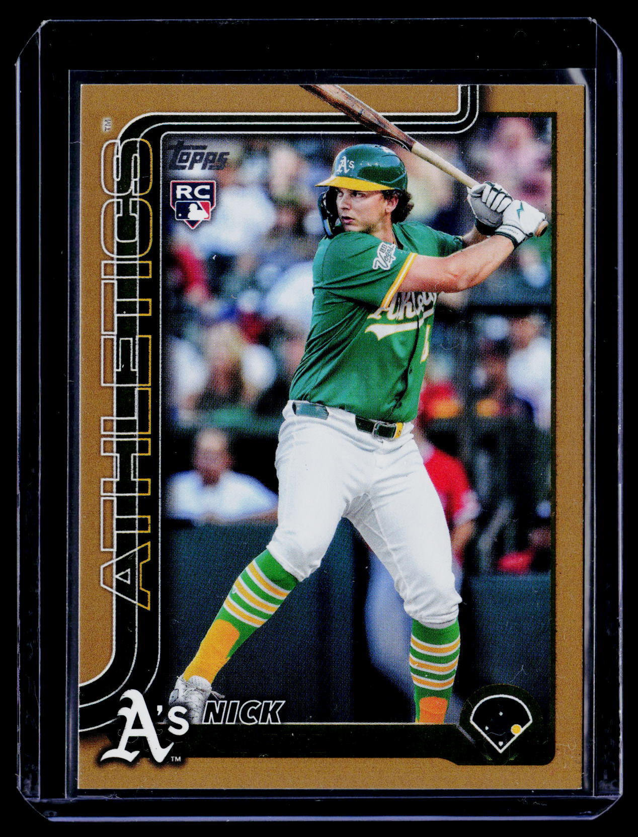 2025 Topps Update #US201 Nick Kurtz Gold #/2025