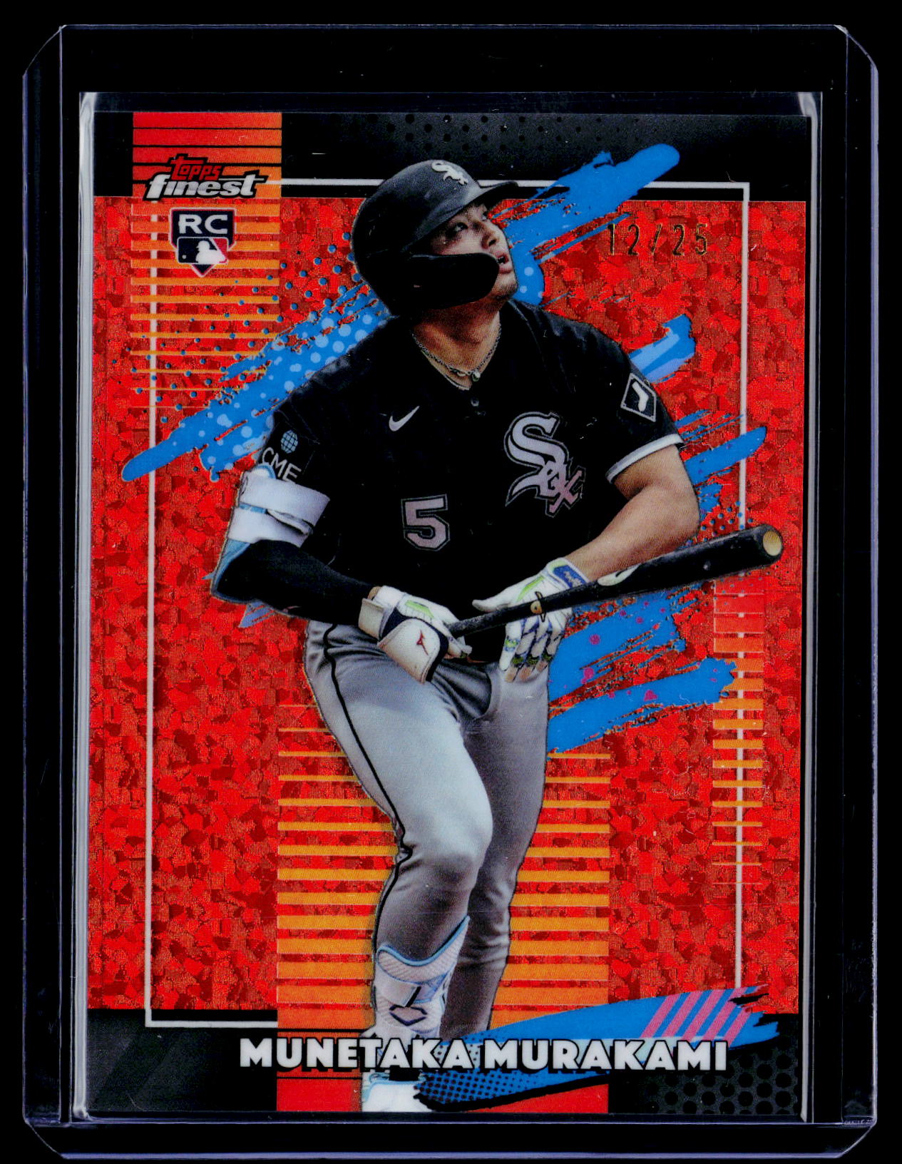 2026 Finest #145 Munetaka Murakami Orange Mini-Diamond Refractors #/25