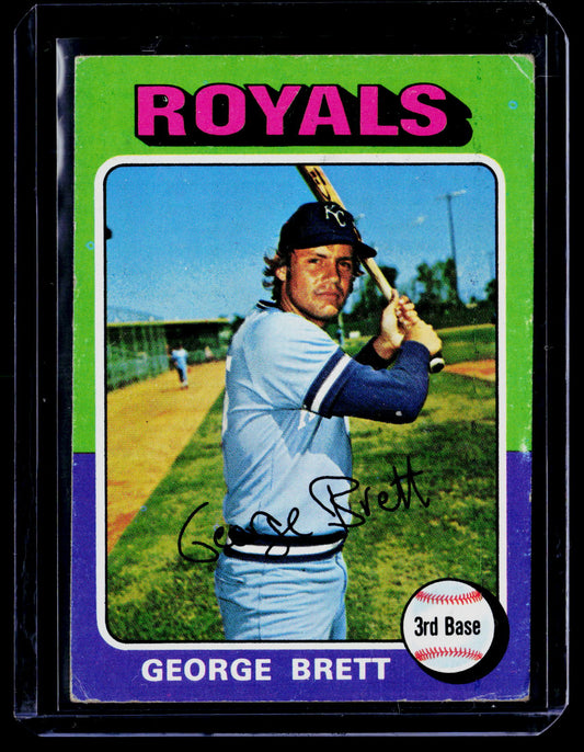 1975 Topps #228 George Brett