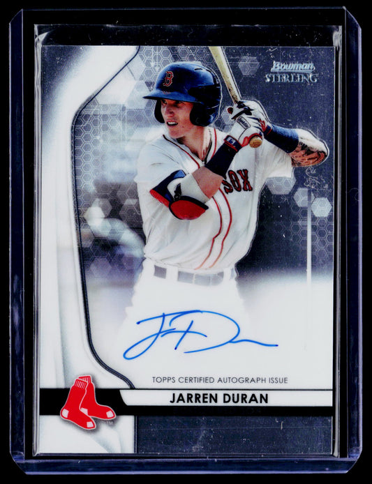 2020 Bowman Sterling #BSPA-JDU Jarren Duran Prospect Autographs