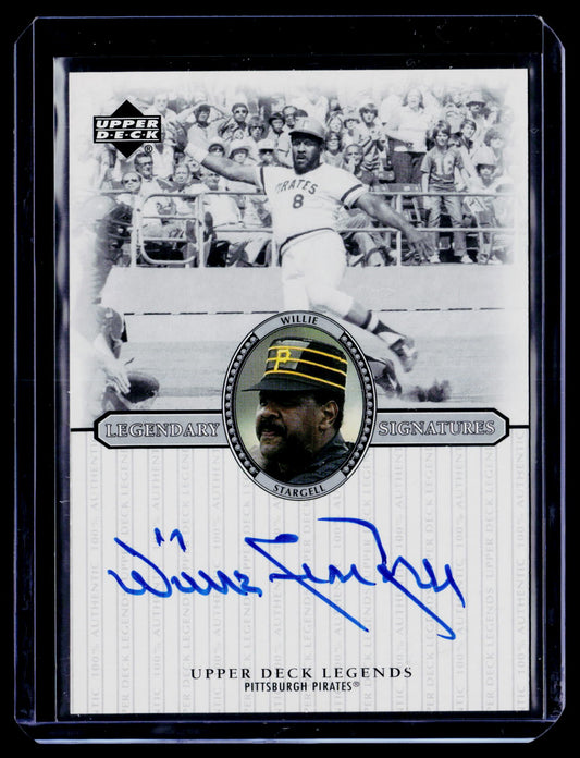 2000 Upper Deck Legends #S-WS Willie Stargell Legendary Signatures
