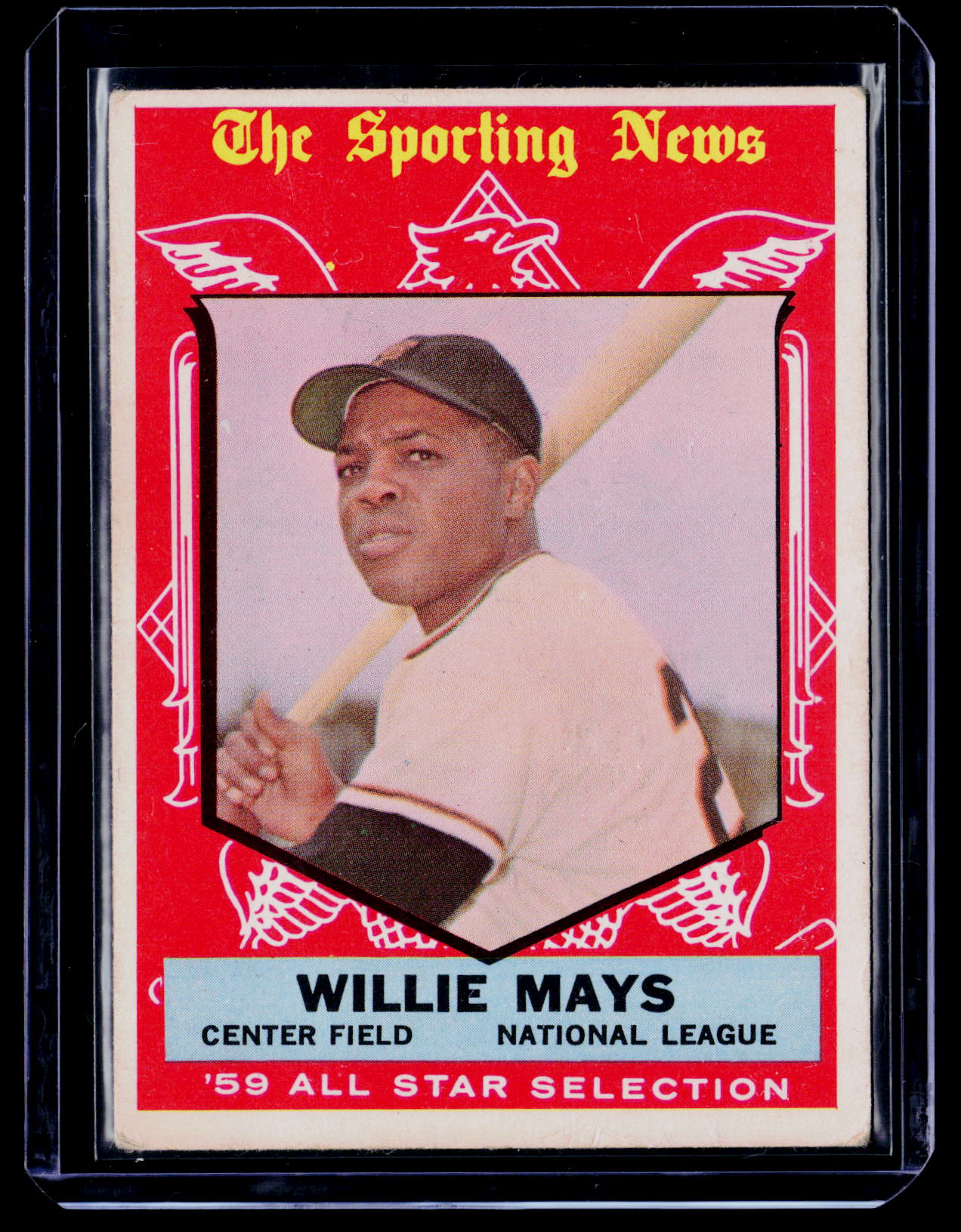 1959 Topps #563 Willie Mays