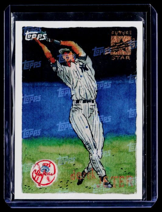 2025 Topps Shoebox Treasures by Andy Friedman #19A Derek Jeter Topps Logo #/35