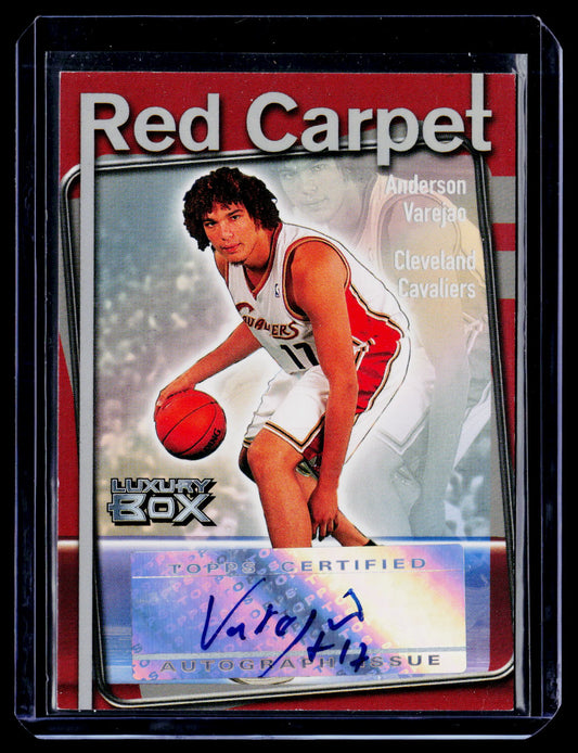 2004-05 Topps Luxury Box #RC-AV Anderson Varejao Red Carpet Autographs #/135