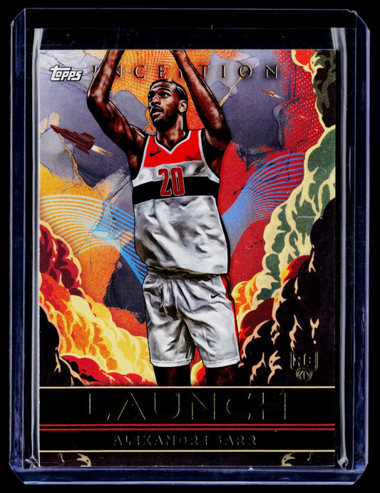 2024-25 Topps Inception #LA-AS Alexandre Sarr Launch