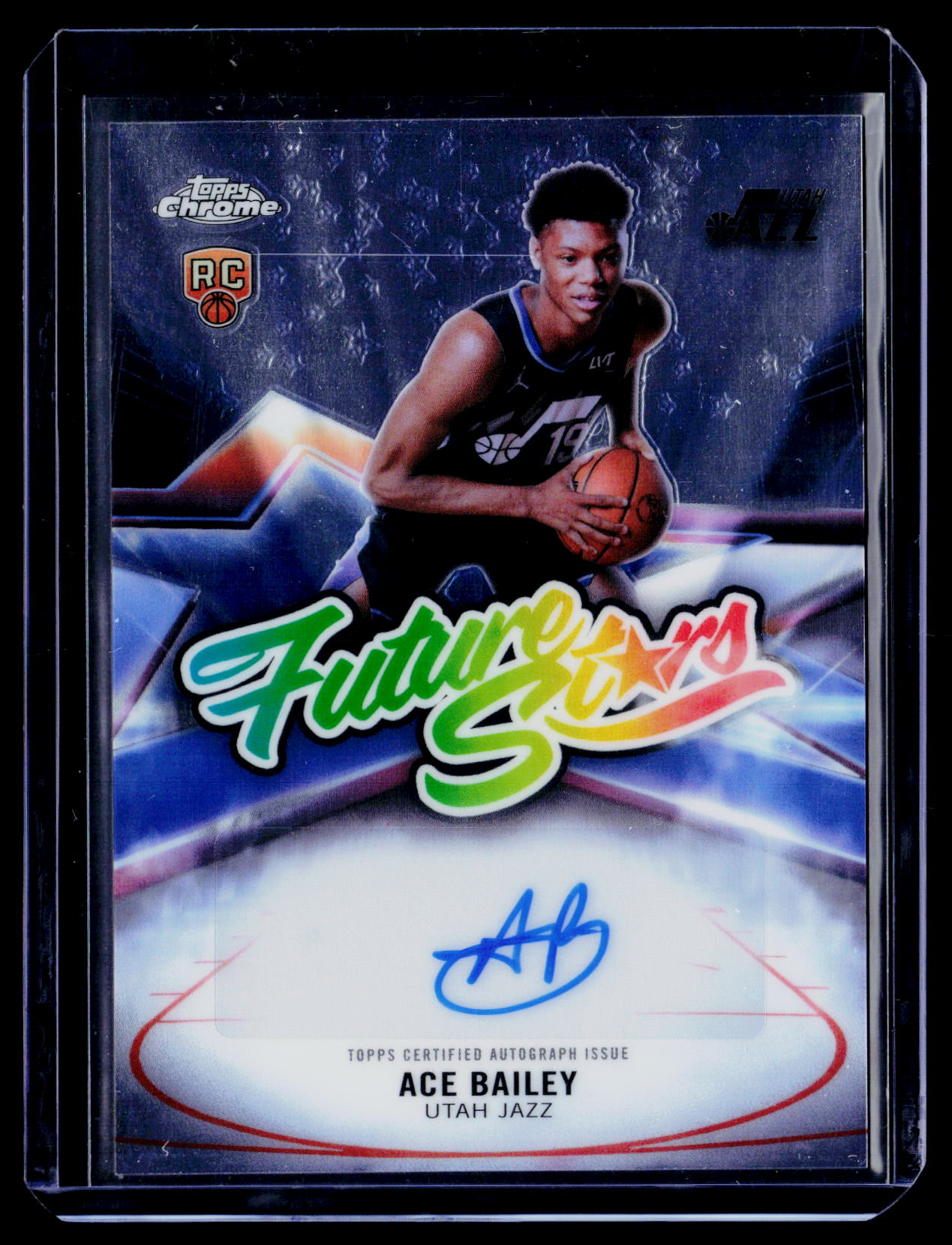 2025-26 Topps Chrome #FS-AB Ace Bailey Future Stars Autographs