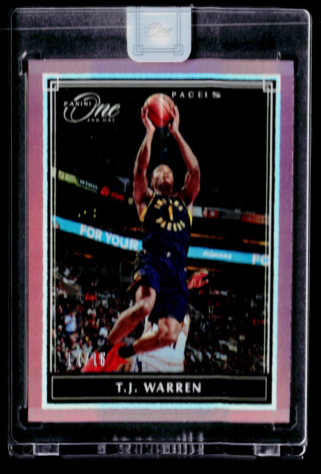 2019-20 Panini One and One #68 T.J. Warren Red #/15