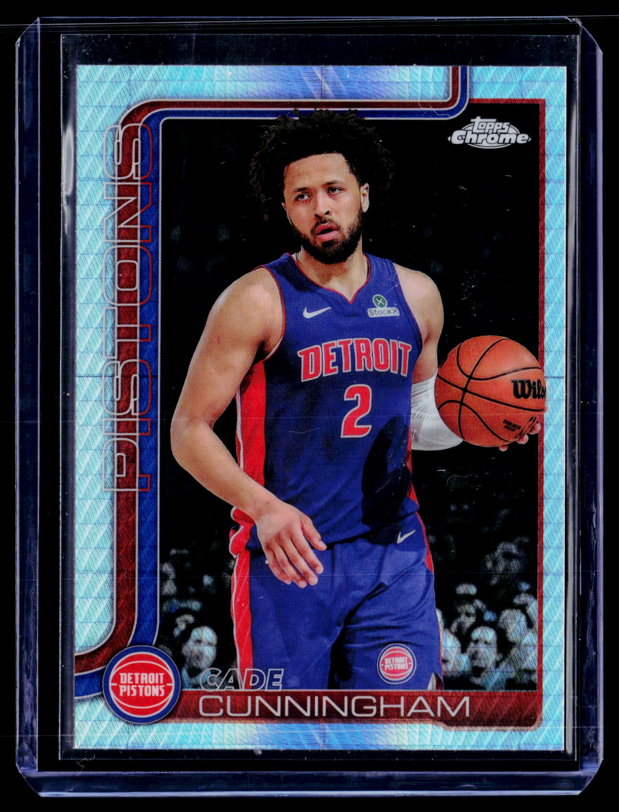 2025-26 Topps Chrome #88 Cade Cunningham Prism Refractor
