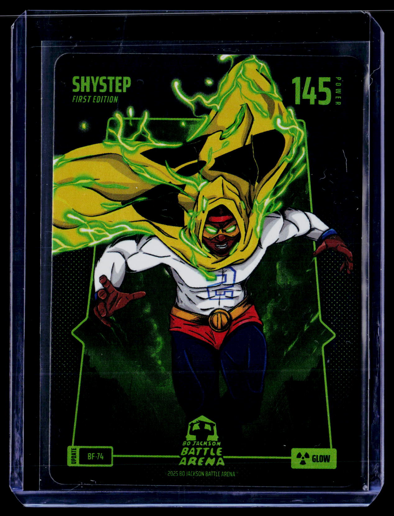 2025 Bo Jackson Battle Arena Shystep Glow Battlefoil #BF-74