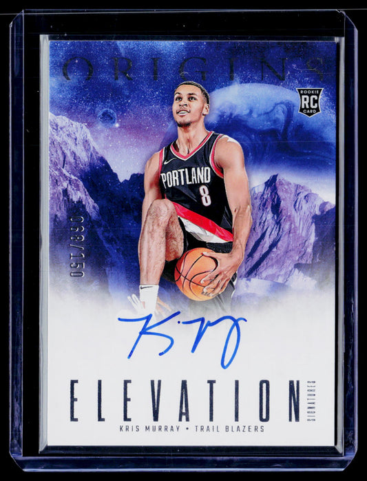 2023-24 Panini Origins #ES-KMB Kris Murray Elevation Signatures #/150