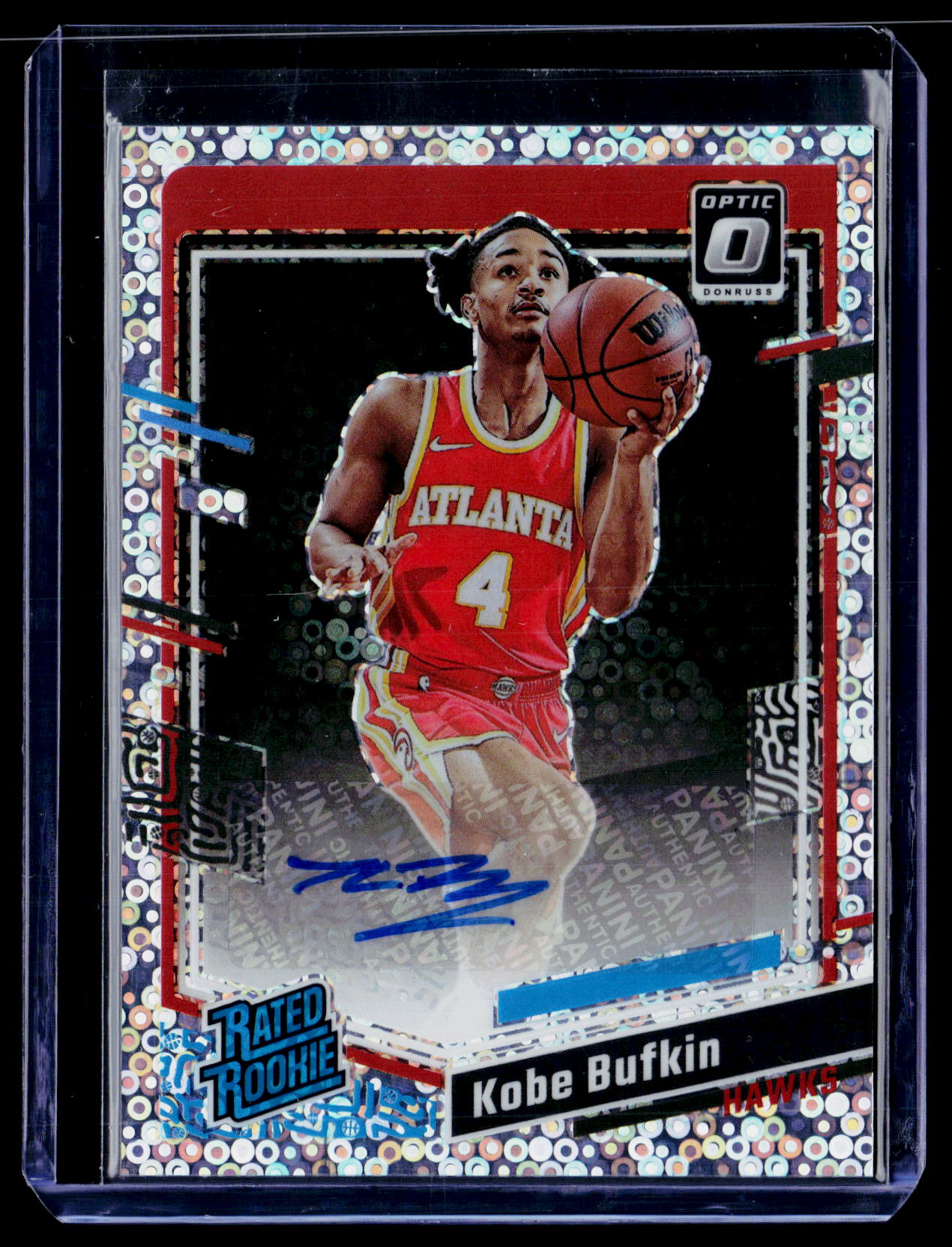 2023-24 Donruss Optic #265 Kobe Bufkin Disco Autograph