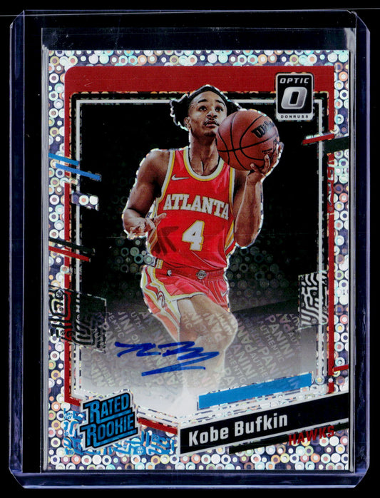 2023-24 Donruss Optic #265 Kobe Bufkin Disco Autograph