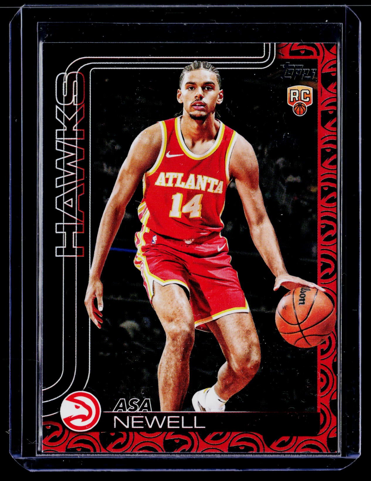 2025-26 Topps #223 Asa Newell Team Logo
